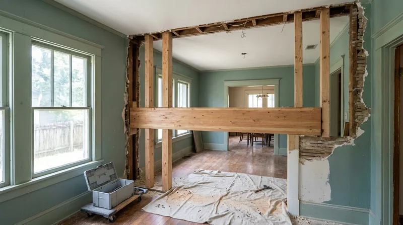 Beam Replacement & Load-Bearing Wall Removal Savannah
